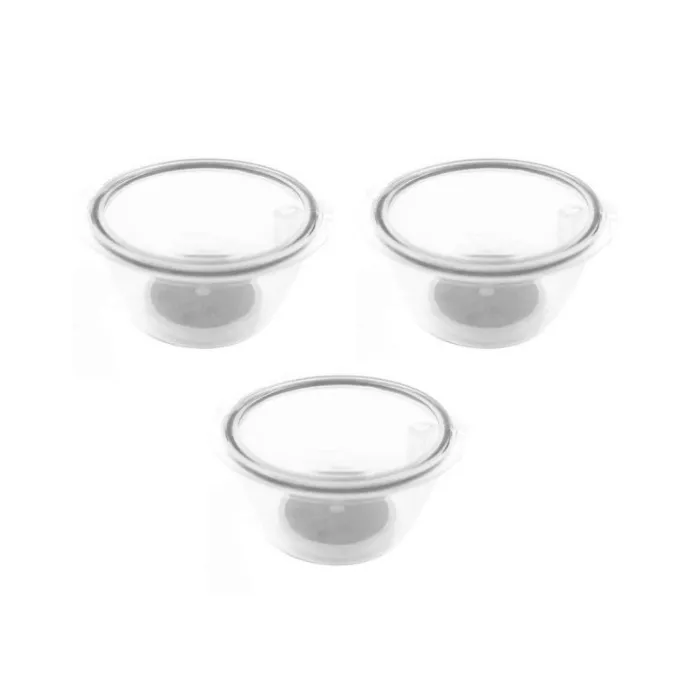 Plastic coffee capsules - refillable - for Dolce Gusto - 3 piecesCoffee ware