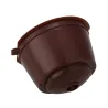 Capsule caffè in plastica - ricaricabili - per Dolce Gusto - 3 pezzi