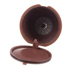 Capsule caffè in plastica - ricaricabili - per Dolce Gusto - 3 pezzi