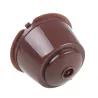 Capsule caffè in plastica - ricaricabili - per Dolce Gusto - 3 pezzi