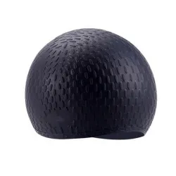 Touca de natação clássica em silicone - à prova de água