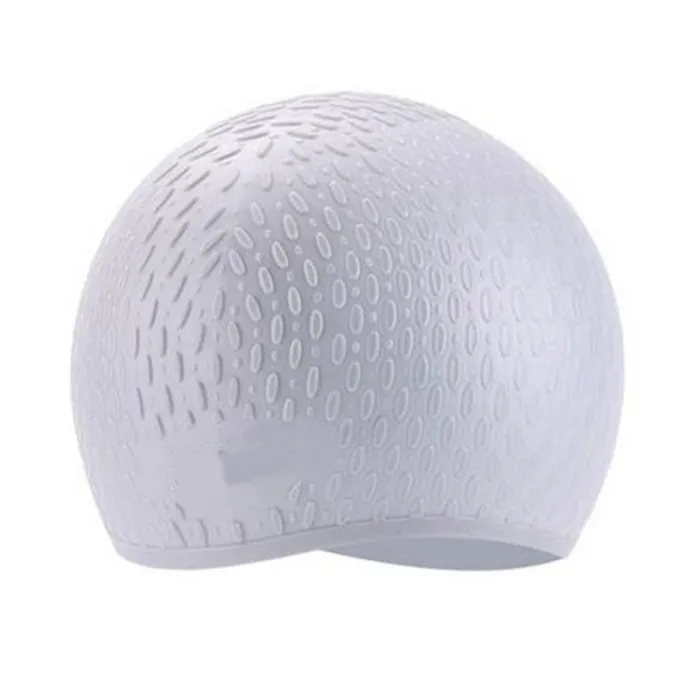Bonnet de bain classique en silicone - imperméable
