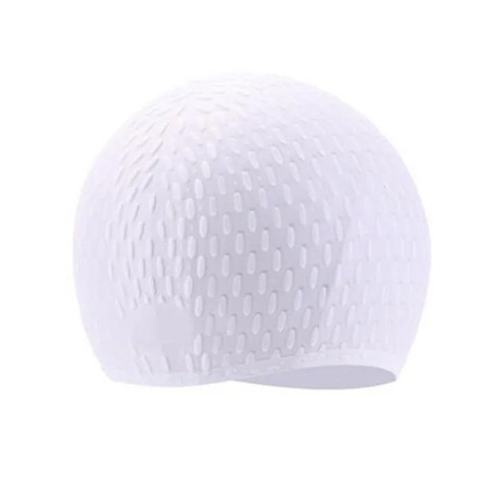Bonnet de bain classique en silicone - imperméable