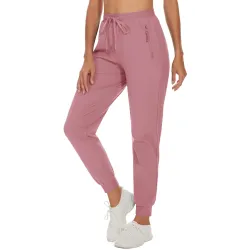 Klassische Hose - Kordelzug - Reißverschlusstaschen - schnell trocknend
