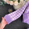 Gebreide plaid set - rok - vest - vestJurken