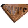 Vintage leather wallet - card / coin holder - large capacityWallets