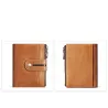 Vintage leather wallet - card / coin holder - large capacityWallets
