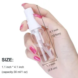 Uudelleen täytettävät pullot - tyhjät hajuvesisäiliöt - sumuttimella - 30ml - 36 kpl