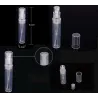 Tomma parfymbehållare - plastflaskor - med atomizer - 20 stycken