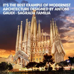 SAGRADA FAMILIA - modèle d'église mobile - puzzle - jouet à assembler - avec LED