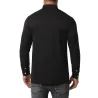 Asymmetrisch shirt met lange mouwen - decoratief gouden borduurselT-Shirts