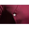 Camicia asimmetrica a maniche lunghe - ricamo dorato decorativo