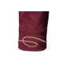 Camicia asimmetrica a maniche lunghe - ricamo dorato decorativo