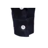 Camicia asimmetrica a maniche lunghe - ricamo dorato decorativo