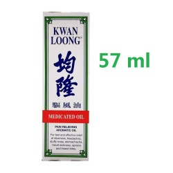 Kwan Loong - lääkehierontaöljy - nopea kivunlievitys - 57 ml