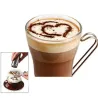 Stencil per caffè - cappuccino - latte - sagome - 16 pezzi