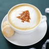 Stencils para café - cappuccino - café com leite - moldes - 16 peças