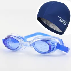NataciónGorro de natación impermeable - gafas - set