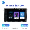 Auto rádio - 2 Din - 9 polegadas - Android 10 - 1GB - 16GB - Bluetooth - GPS - carplay - para Volkswagen Golf 5 6 Passat