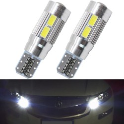 Autolampe - LED - T10 W5W - 10 SMD - 12V - 2 Stück