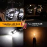 Auton polttimo - LED - T10 W5W - 10 SMD - 12V - 2 kpl