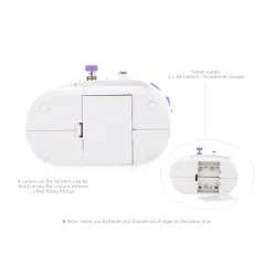 Mini máquina de costura portátil