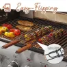Kosz do grillowania BBQ - narzędzie do pieczenia mięsa / warzywGrill - BBQ