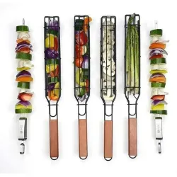 Kosz do grillowania BBQ - narzędzie do pieczenia mięsa / warzywGrill - BBQ