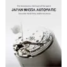 PAGANI - automatisk ur i rustfritt stål - mesh-rem - vanntett - hvit