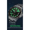 PAGANI - montre automatique en acier inoxydable - bracelet en maille - étanche - blanc
