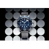 PAGANI - relógio automático de aço inoxidável - pulseira de malha - à prova d'água - azul