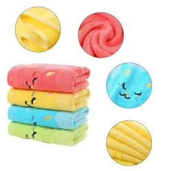 Morbido asciugamano da bagno per bambini - cotone