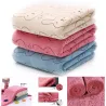 Drap de bain bébé tout doux - imprimé lapins