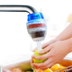 Filtre à eau du robinet - charbon actif 5 couches