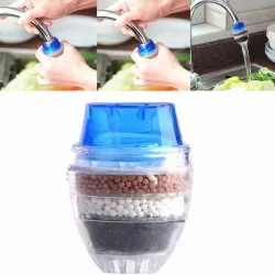 Filtre à eau du robinet - charbon actif 5 couches