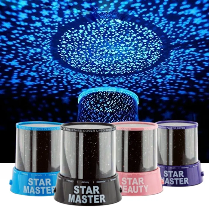 LED nattlys - stjernehimmel projektor