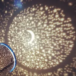 LED nattlys - stjernehimmel projektor