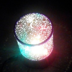 LED nattlys - stjernehimmel projektor