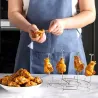 Grillstativ - stegning af kød/grøntsager - til airfryer