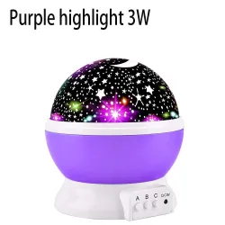 Luces & IluminaciónLámpara de noche LED - proyector cielo estrellado - orientable - 3W