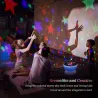 LED nattlampe - stjernehimmelprojektor - roterbar - 3W