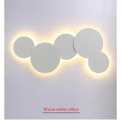 Moderner nordischer Stil - LED-Licht - runde Wandleuchte