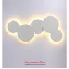 ApliquesEstilo nórdico moderno - Luz LED - Lámpara de pared redonda