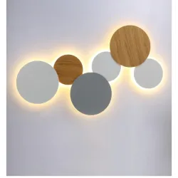 Moderne nordisk stil - LED lys - rund vegglampe