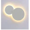 Stile nordico moderno - luce LED - lampada da parete rotonda