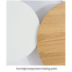 ApliquesEstilo nórdico moderno - Luz LED - Lámpara de pared redonda