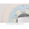 Estilo nórdico moderno - luz LED - candeeiro de parede redondo