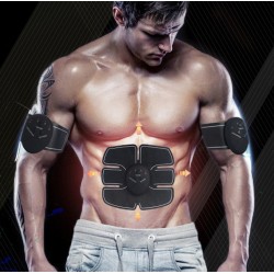 Stymulator mięśni - masażer bezprzewodowy - pas wyszczuplający - trener brzucha / ramion / udFitness