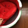 Lit doux pour chien / chat - en forme de pastèque