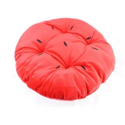Lit doux pour chien / chat - en forme de pastèque